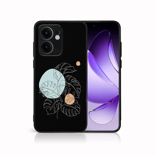 MY ART Ochranný kryt pre Oppo Reno13 F 5G / Reno13 FS 5G MONSTERA (194)
