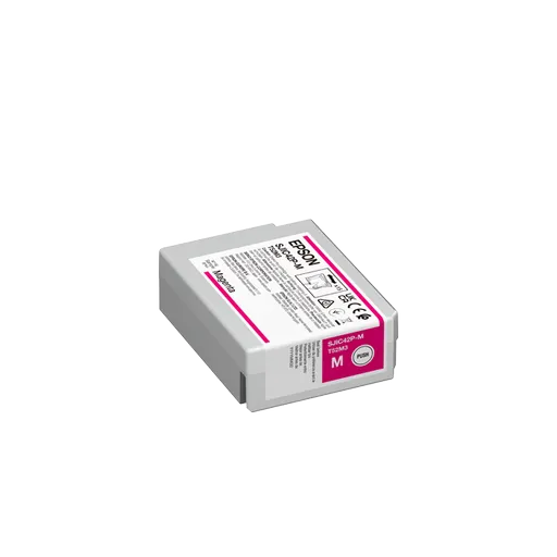 Epson SJIC42P-M C13T52M340 pre ColorWorks, purpurová (magenta) originálna cartridge