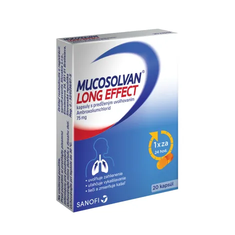 Mucosolvan long Effect 75mg 20 kapsúl