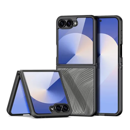 DUX AIMO Ochranný kryt pre Samsung Galaxy Z Flip7 5G čierny