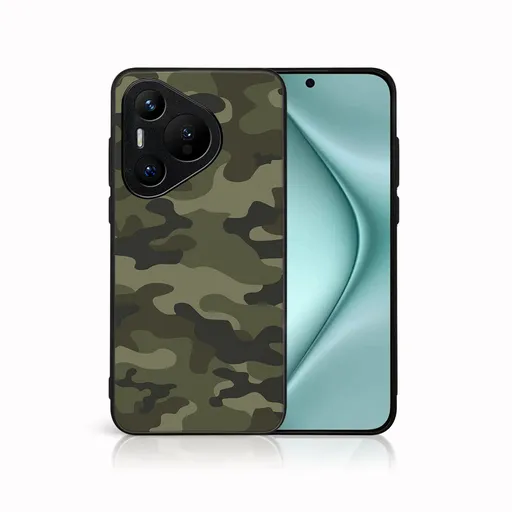MY ART Ochranný kryt pre Huawei Pura 70 Pro GREEN CAMO (235)