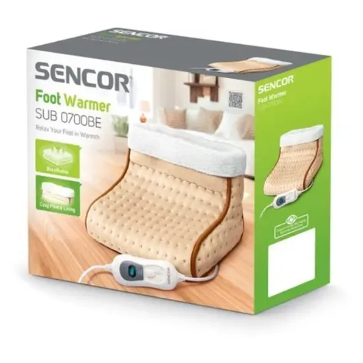 SENCOR SUB 0700BE elektrická vyhrievacia topánka, rozbalené
