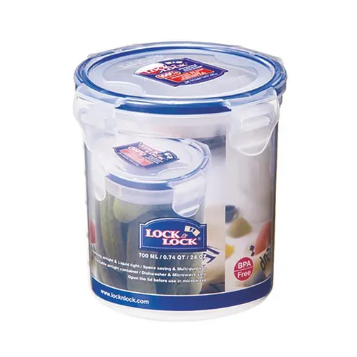 LOCKNLOCK Dóza na potraviny Lock - okrúhla, 700 ml