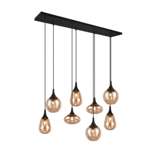 Trio Lumina závesné svetlo čierna 317000813 TR317000813