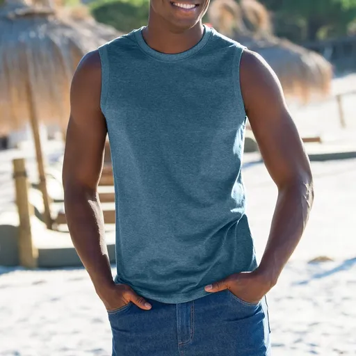 Tričko bez rukávov, súprava 3 ks