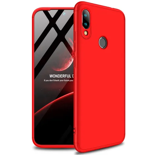 360° Ochranný obal Xiaomi Redmi 7 červený