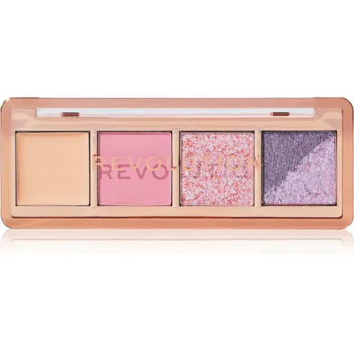 Makeup Revolution Icon Edit paletka očných tieňov odtieň The Enchanted Nudes Palette 2.8 g