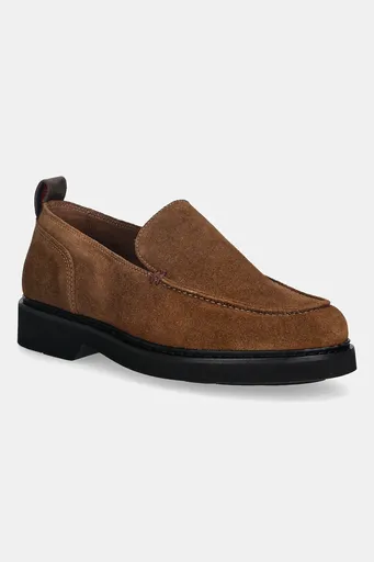 Semišové mokasíny Tommy Hilfiger HILFIGER ULTRA LIGHT SDE LOAFER