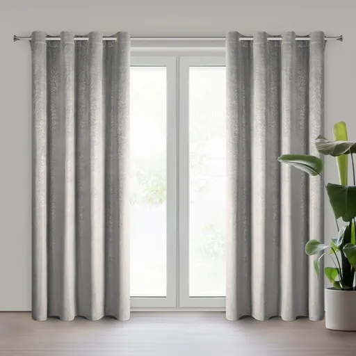 ArtFir Záves BETHY K | strieborná/zlatá 135 x 250 cm