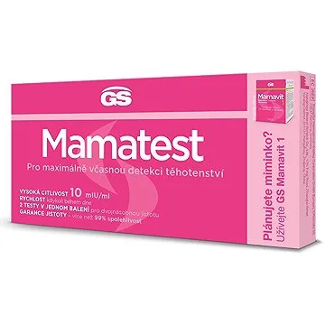 GS Mamatest 10 Tehotenský test 2 ks (8594032757831)