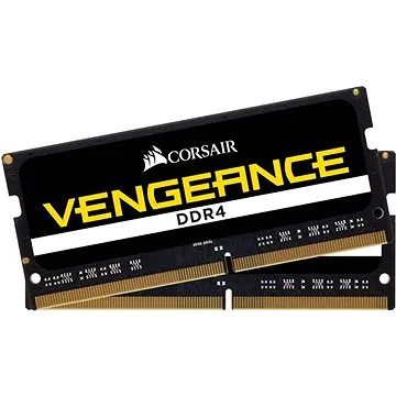 Corsair SO-DIMM, 16 GB KIT DDR4 2 400 MHz CL16, Vengeance čierna (CMSX16GX4M2A2400C16)