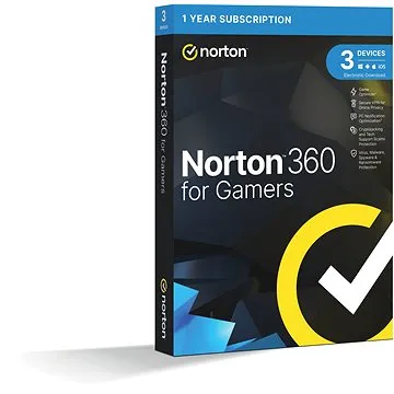 Norton 360 for gamers 50 GB, 1 použivateľ, 3 zariadenia, 12 mesiacov (elektronická licencia) (21415812) + ZDARMA Inštalácia na diaľku Alza služby - online instalace