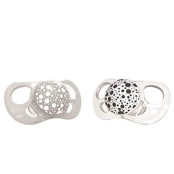 TWISTSHAKE Cumlík Large 6m + 2 ks Pastelovo sivá a biela (7350083125958)