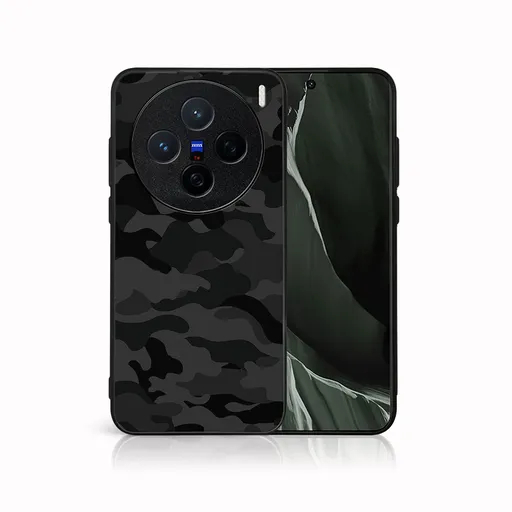 MY ART Ochranný kryt pre Vivo X200 5G BLACK CAMO (234)