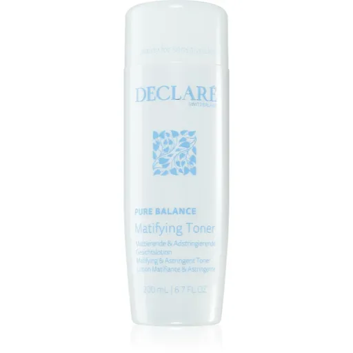 Declaré Pure Balance čistiace adstringentné tonikum pre stiahnutie pórov a matný vzhľad pleti 200 ml