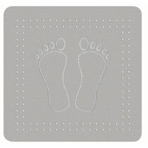 Kleine Wolke Foot protiskluzová podložka do vany šedá 36x72 cm 4388189005