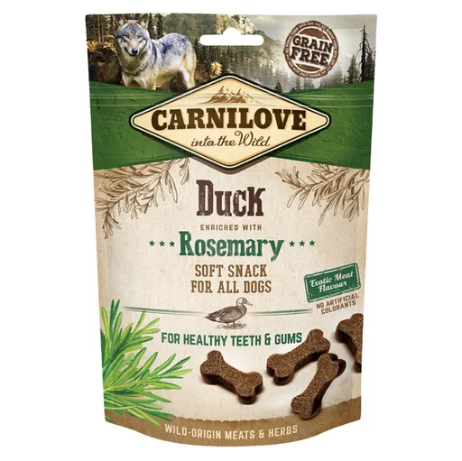 CARNILOVE Dog Semi Moist Snack Duck&Rosemary 200 g