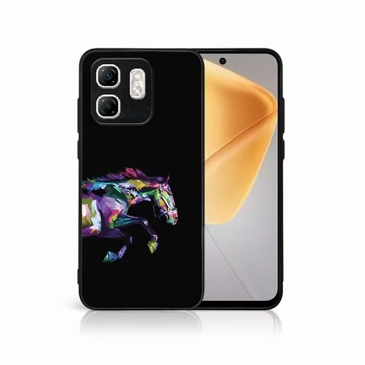 MY ART Ochranný kryt pre Infinix Hot 50i HORSE (249)