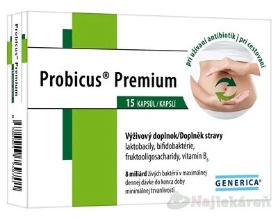 Generica Probicus 15 kapsúl
