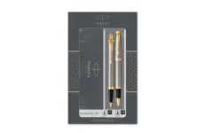 Parker 1501/2573217 I.M. Brushed Metal GT,sada keramického a guličkového pera