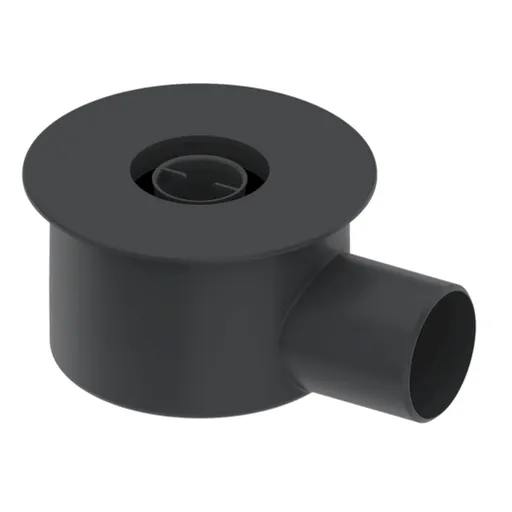 Tece Drainline sifón plast černá 650002