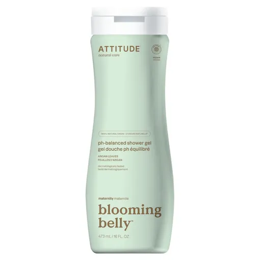 ATTITUDE Blooming Belly prírodné telové mydlo nielen pre tehotné s arganom 473 ml