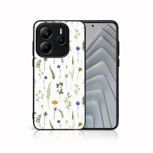 MY ART Ochranný kryt pre Xiaomi Redmi Note 14S WILDFLOWER (153)