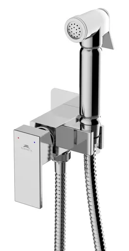 Rubineta - Batéria s bidetovou sprškou MODENA-30 Chróm OLBAMOD30