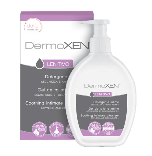 DermoXEN LENITIVO intímny čistiaci gél pri vaginálnej suchosti 200 ml