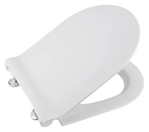 GSI - WC sedátko, SLIM, Soft Close, Quick Release, biela/chrom MS86CSN11