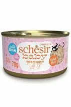 Schesir Cat Cons. Kitten Wholefood chicken/salmon 70g