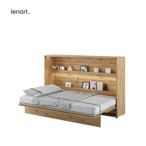 Dig-net nábytok Sklápacia posteľ Lenart BED CONCEPT BC-05 dub artisan | 120 x 200 cm