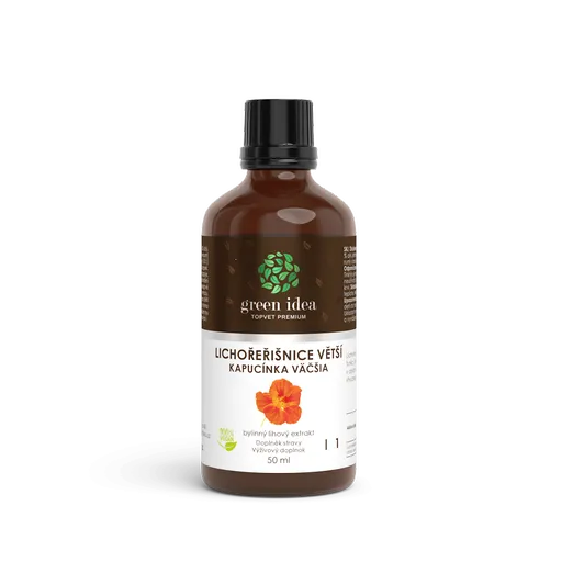 GREEN IDEA Kapucínka bylinný extrakt 50 ml