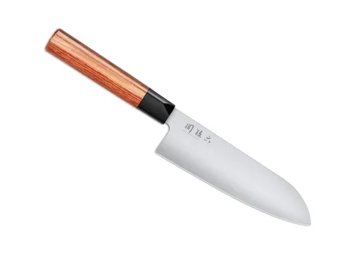 KAI Seki Magoroku Red Wood Santoku kuchynský nôž 17 cm