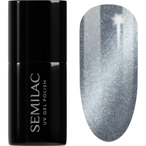 Semilac UV Hybrid Silk Effect gélový lak na nechty s použitím UV/LED lampy odtieň 465 Luxury Chillout 7 ml