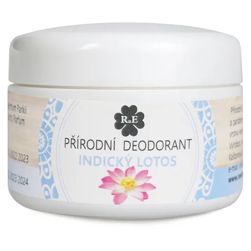 RAE Prírodný krémový dezodorant indický lotos plastový téglik15 ml