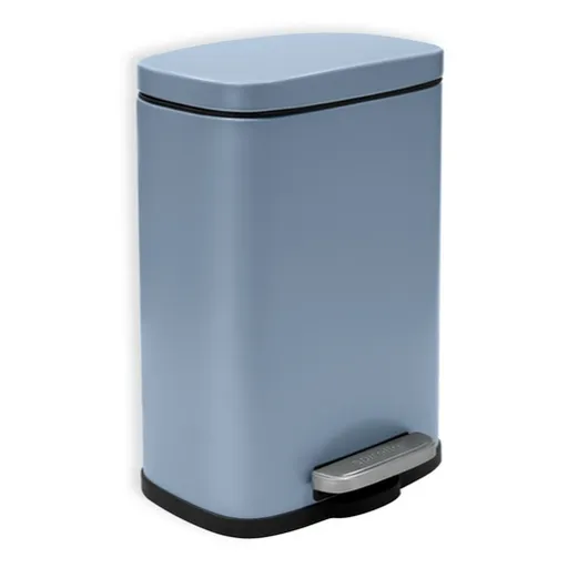 Spirella Spirella pedálový odpadkový kôš akira matná hmlovo modrá oceľ 5 l 10.20352