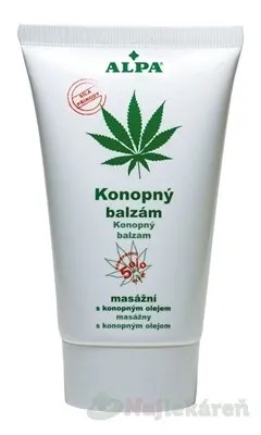 Alpa konopný balzam 150 ml