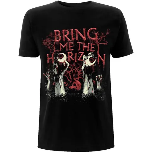 Bring me the horizon tričko Graveyard Eyes Čierna XL