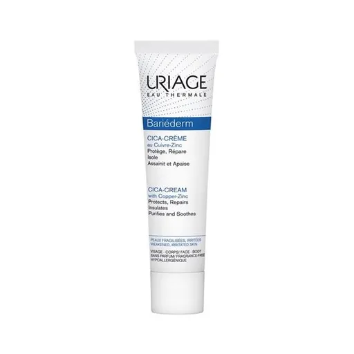 Uriage Bariéderm Cica-Cream with Copper-Zinc reparačný krém s obsahom medi a zinku s panthenolom 40 ml