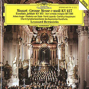 Leonard Bernstein, MSE C-MOLL(VELKA), CD