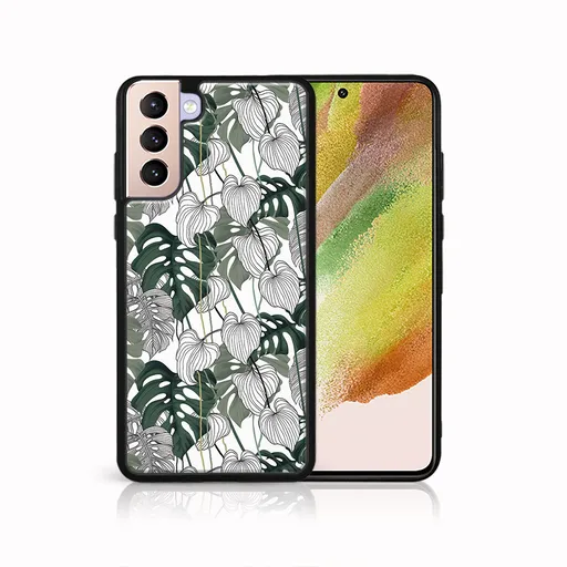 MY ART Ochranný kryt pre Samsung Galaxy S22 5G LEAF (175)