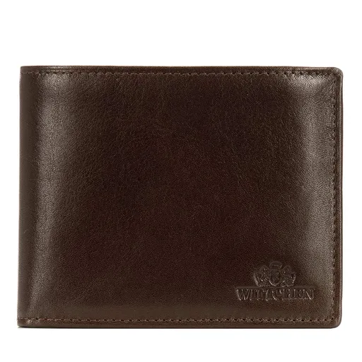 Pánska kožená peňaženka s výklopným panelom 21-1-262-40