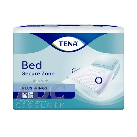 TENA Bed Plus Wings podložka 80 x 180 cm 20 ks