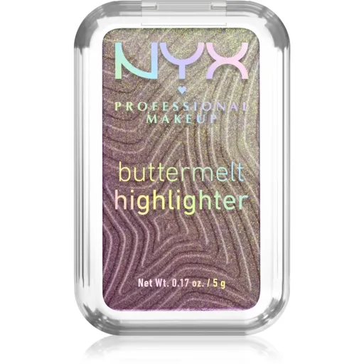 NYX Professional Makeup Buttermelt Highlighter rozjasňovač odtieň butta in black 45 5 g