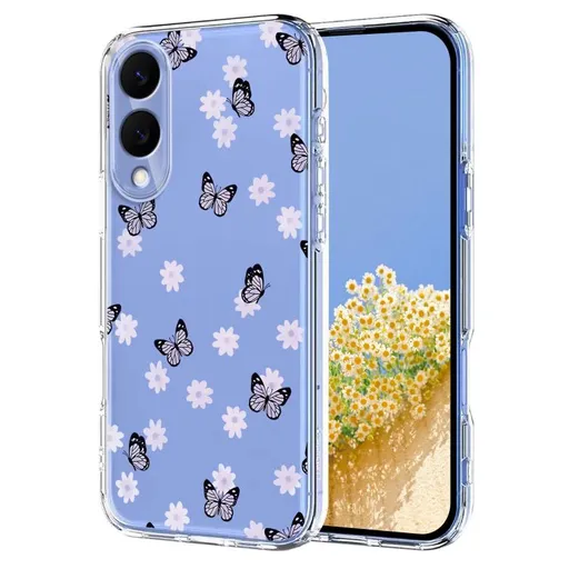 ART TPU Ochranný kryt pre Samsung Galaxy S25 Edge LITTLE BUTTERFLY