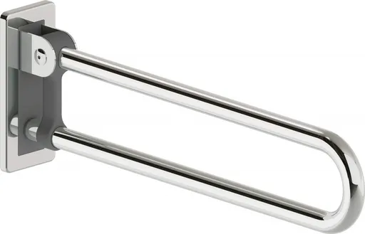 DEANTE - Ľahnený oceľ, antracit Nástenná madlo, skladacia - 70 cm NIL_042D