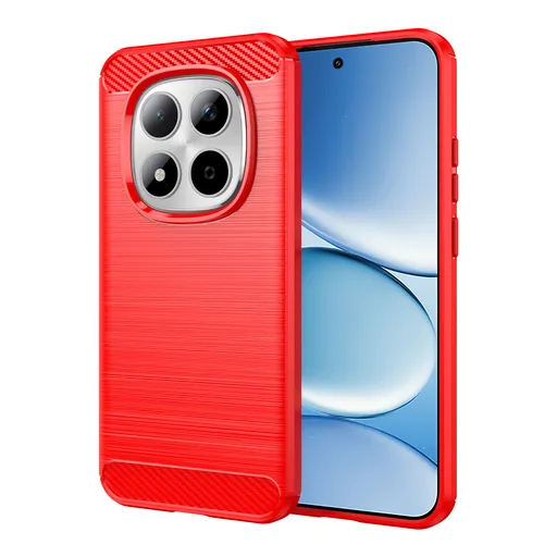 FLEXI TPU Ochranný obal Xiaomi Redmi Note 15 Pro 5G červený