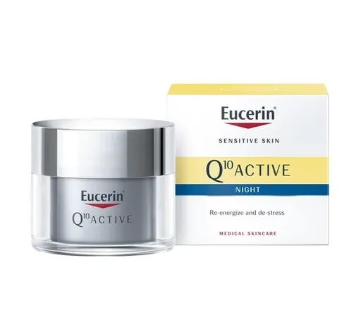 Eucerin Q10 ACTIVE Regeneračný nočný krém proti vráskam 50ml