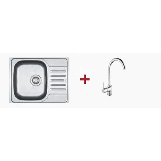 Set drezu a batérie Franke 61x49 cm nerez SETFR2